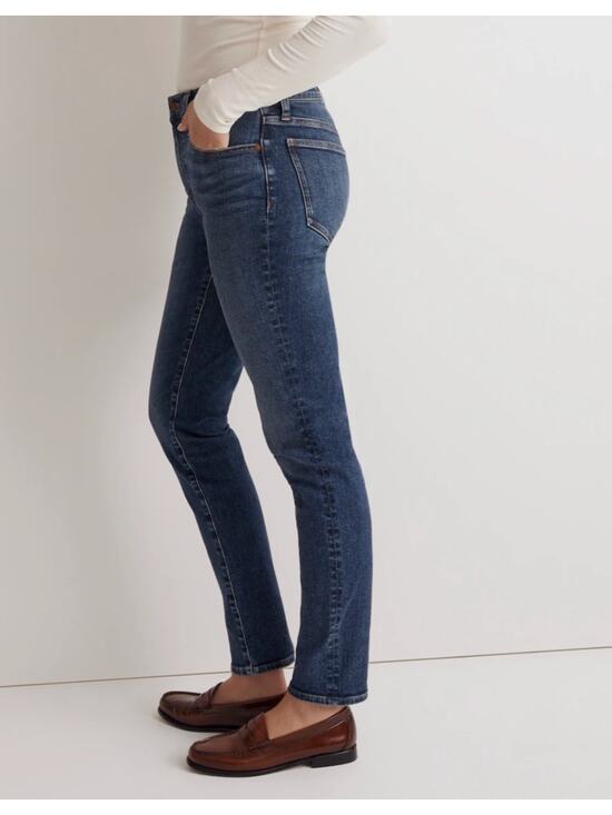 Madewell Denim - Madewell The Mid-Rise Perfect Vintage Jeans in Deming Wash Blue Size 31